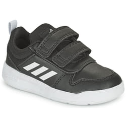 Baskets Adidas Tensaur I Noirs et blanches pour juniors S24054 - Enfant - Lacets - Synthétique