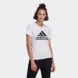 T-shirt Femme - ADIDAS - GL0649 - 100% Coton - Manches Courtes - Col Classique