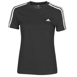 T-shirt Essentials Slim 3-Stripes en Noir
