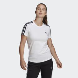 Adidas GL0783 Tee-shirt Encolure torsadée Manche courte Coton