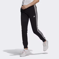 Adidas GM8733 pantalon de sport Femelle Noir Coton, Polyester, Viscose
