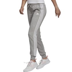 Pantalon de sport femme Adidas Essentials French Terry 3-Stripes gris - GM8735