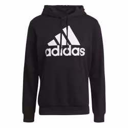 Sweat-shirt à capuche Essentials Big Logo en Noir
