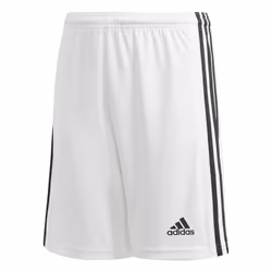 Short de football enfant Adidas Squadra 21 Blanc - Respirant