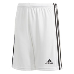 Short de football enfant Adidas Squadra 21 Blanc - Respirant