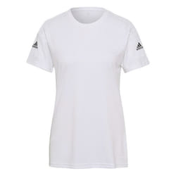 T-shirt Femme ADIDAS Squadra 21 Blanc - Coupe Regular - Manches courtes - 100% polyester