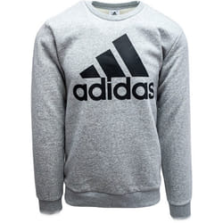 Haut pour Homme Adidas Essentials Big Logo Gris - Manches Longues - Fitness - Multisport