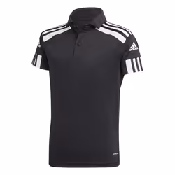 T-shirt ADIDAS Squadra 21 Noir - Homme/Adulte - 100% polyester - Manches courtes - Col arrondi