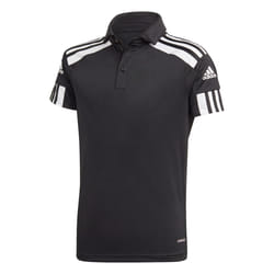 T-shirt ADIDAS Squadra 21 Noir - Homme/Adulte - 100% polyester - Manches courtes - Col arrondi