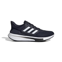 Chaussures de running adidas EQ21 Run - Noir/Blanc/Orange - Homme - Régulier