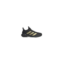 Chaussures de Tennis ADIDAS Femme ADIZERO UBERSONIC 4 Toutes Surfaces Noire/Or AH 2021