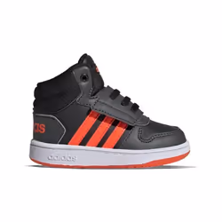 Adidas Hoops Mid 2.0 GZ7780 Noir - Chaussure pour Bébé et Petit enfant