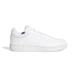 Chaussures Hoops 3.0 - Adidas - Femme - Blanc - Lacets - Synthétique