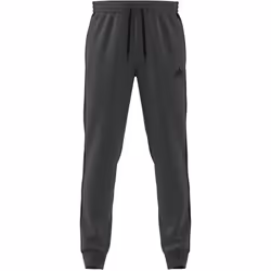 Pantalon Essentials French Terry Tapered Cuff 3-Stripes en Gris - L