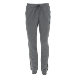 Pantalon Essentials French Terry Tapered Cuff 3-Stripes en Gris - XS