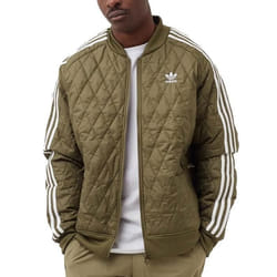 Veste Verte Homme Adidas Quilted