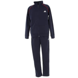 Ensemble set - Adidas - Ts bos trfc nv jr - 100% Polyester - Veste zippée - Mixte
