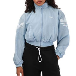 Veste Coupe-Vent Bleu Femme Adidas H22867