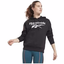 Sweat à capuche femme Reebok Identity Logo Fleece