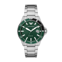 Montre Emporio Armani Diver Pour Hommes en Argent - AR11338