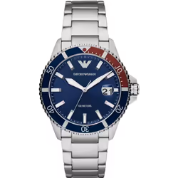 Montre Emporio Armani Diver Pour Hommes en Argent - AR11339