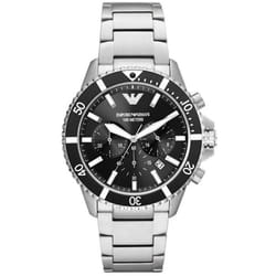 Montre Emporio Armani World Explorer Pour Hommes en Argent - AR11360