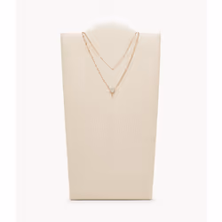 Fossil JF03648791 collier Femelle Acier inoxydable