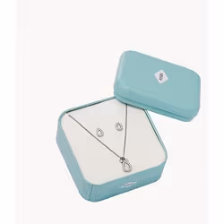 Fossil JF03765040 pack de bijoux variés Boucles d'oreille, Collier