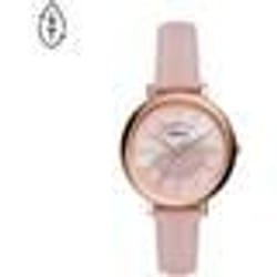 Montre - Fossil - ES5092 - Quartz - Cuir Rose - Résistante à leau 5 bar