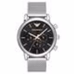 Montre Hommes Emporio Armani Quartz Chronographe Bracelet Acier inoxydable Argent AR11429