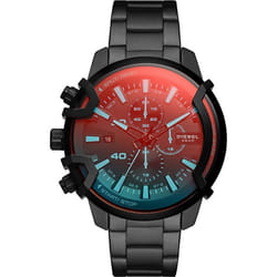 Diesel - Montre Hommes - Quartz - Chronographe - Bracelet Acier inoxydable Noir - DZ4578