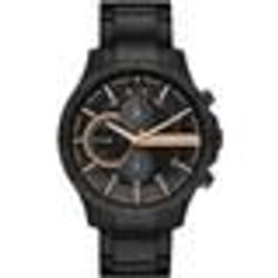 Montre Hommes Armani Exchange Quartz Chronographe Bracelet Acier inoxydable Noir AX2429
