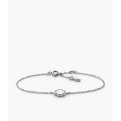 Fossil Elliott Bracelet à mailles Symboles et signes du zodiaque Femelle Argent sterling