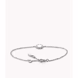 Fossil Elliott Bracelet à mailles Symboles et signes du zodiaque Femelle Argent sterling