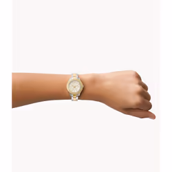 Fossil Stella Montre bracelet Femelle Or, Argent