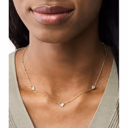 Fossil Sutton Valentine Collier ras du cou Femelle Acier inoxydable