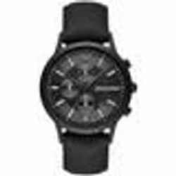 Emporio Armani- Montre Hommes - Quartz - Chronographe- Bracelet Silicone Noir - AR11457