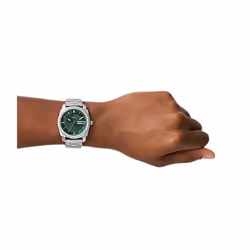 Fossil Machine Montre bracelet Mâle Quartz Argent