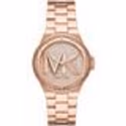 Montre - MICHAEL KORS - Lennox - Acier inoxydable - Or rose - Étanchéité 5 ATM