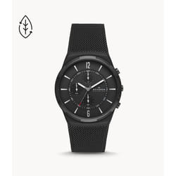 Skagen Melbye Chronograph Montre bracelet Mâle Quartz Noir