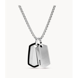 Fossil JF03996040 collier Collier à chaîne Mâle Acier inoxydable