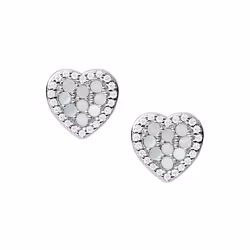 Fossil Elliott, Femelle, Argent sterling, Hearts & Love, Argent
