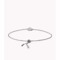Fossil JFS00569040 bracelet Bracelet à mailles Hearts & Love Femelle Argent sterling