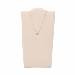 Fossil Elliott Collier ras du cou Femelle Argent sterling