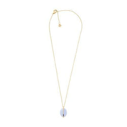 Skagen Sea Glass Blue Glass Collier de perles Femelle Acier inoxydable