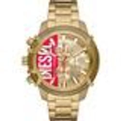montre chronographe homme Diesel Griffed Or  DZ4595