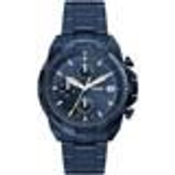 Montre Homme Chronographe Bronson - FOSSIL - FS5916 - Etanche 5 ATM - Bracelet Acier Bleu