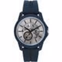 Armani Exchange- Montre Hommes - Automatique - Analogique- Bracelet Silicone Bleu - AX1727