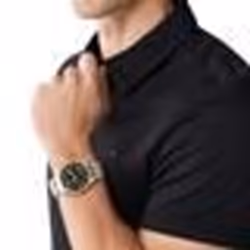 Montre - MICHAEL KORS - Hutton - Chronographe - Acier inoxydable - Étanchéité 10 Atm