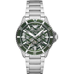 Montre Emporio Armani Diver Pour Hommes en Argent - AR60061